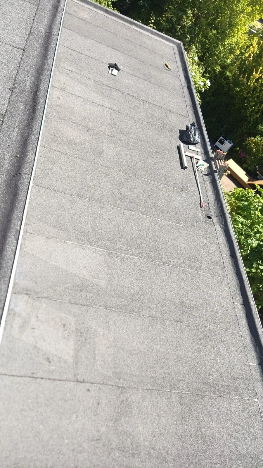 Plat dak bitumen dakbedekking door CKW Installatietechniek Moerkapelle